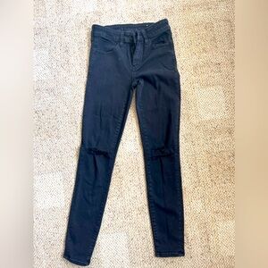 American Eagle Next Level Stretch Black Jeggings